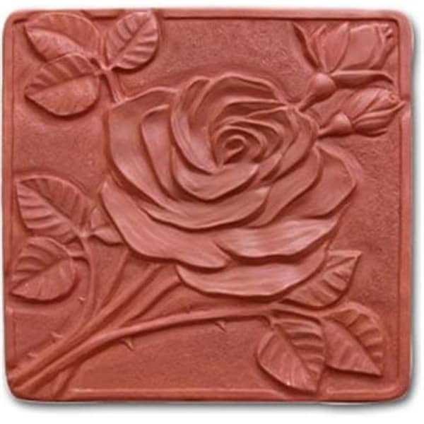 Garden Molds Garden Molds X-ROSE8037 Rose Stepping Stone Mold- Pack of 2 X-ROSE8037 - main